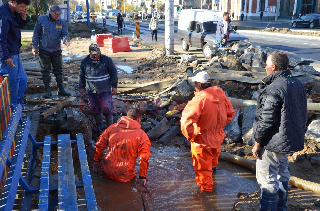 Avarie la reteaua de apa potabila