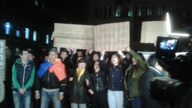 Centrul Bucurestiului, blocat de protestatari