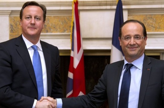 Vizita la Paris a premierului britanic (audio)