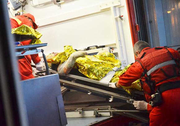 Un ranit din Colectiv a fost transportat astazi intr-un spital din Austria