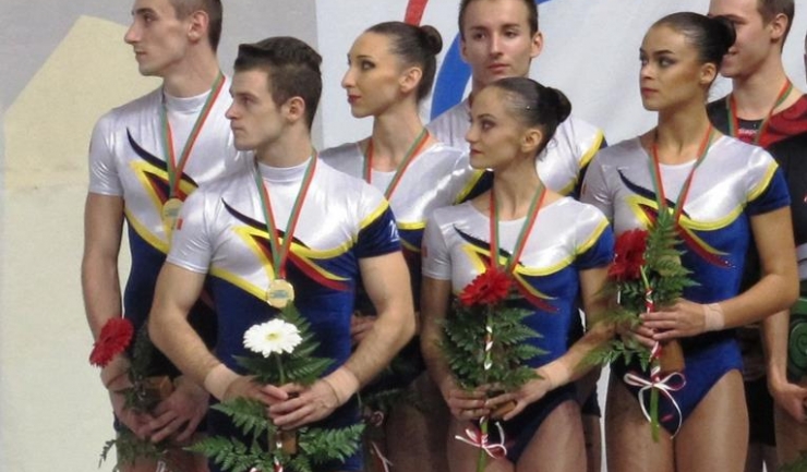 România, medaliată cu argint în proba de grup, la Europene