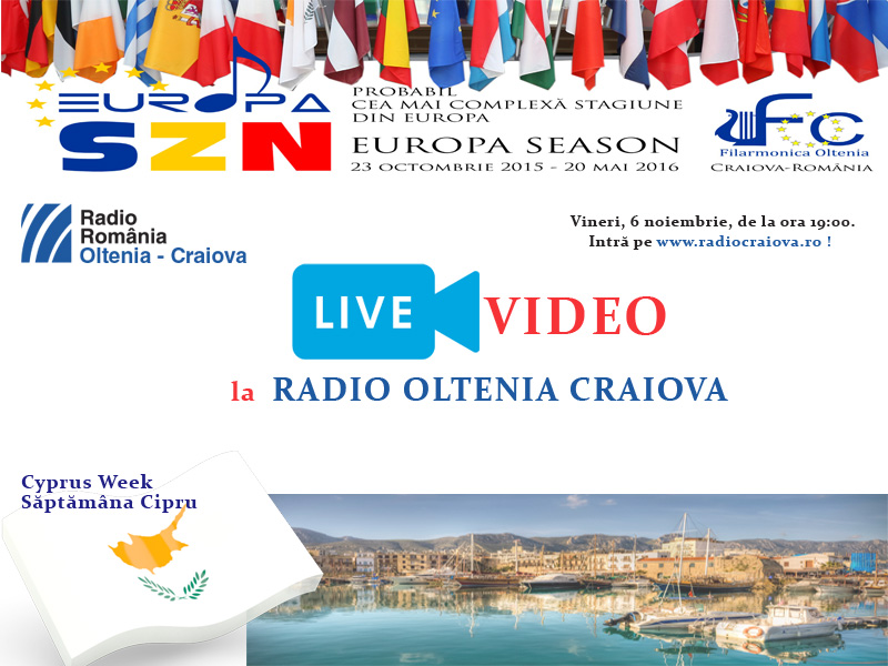 Saptamana Cipru la Filarmonica Oltenia – Stagiunea Europa