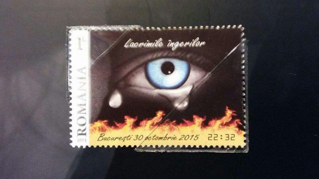 „Lacrimile ingerilor” la GAUDEAMUS – emisiunea de marci postale dedicata tragediei din clubul Colectiv