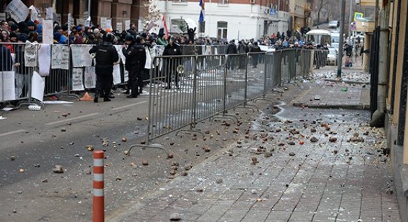 Ambasada Turciei la Moscova, atacată cu pietre