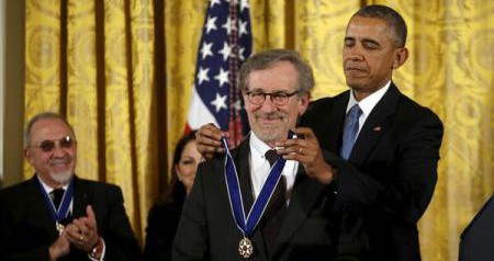 (Video) Steven Spielberg a primit Medalia Libertatii