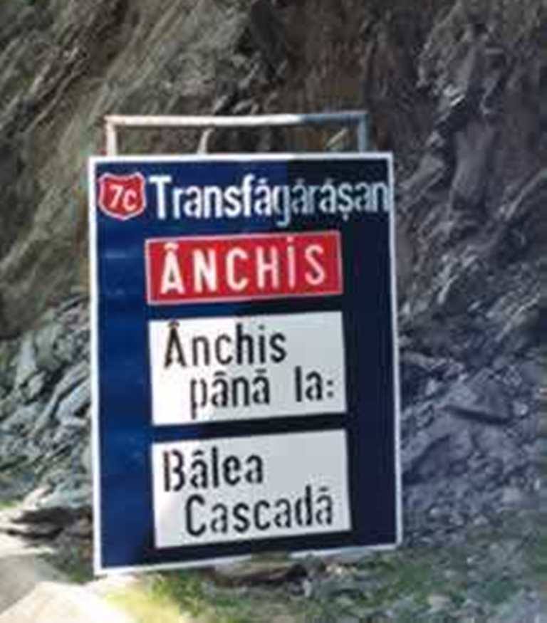 Transfăgărășanul s-a ”ÂNCHIS”