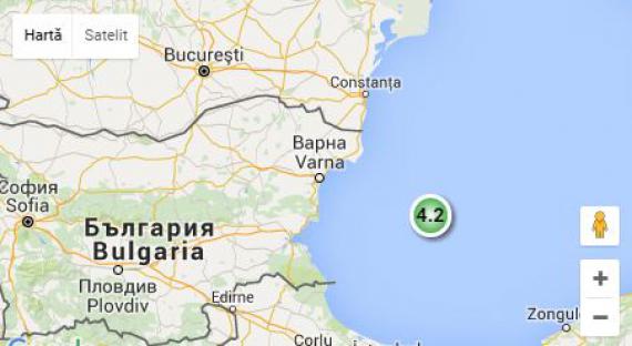 Cutremur in Marea Neagra!
