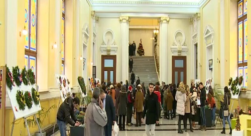 Târg de Crăciun la Universitate