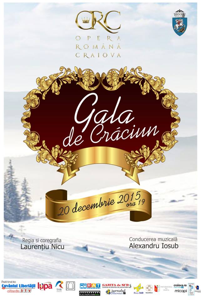 Gala de Craciun la Opera Romana Craiova