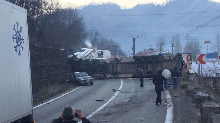 Județul Vâlcea: Trafic restricționat pe DN 7
