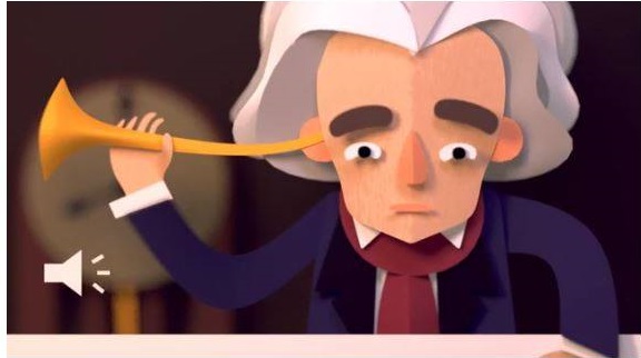 Google celebrează 245 de ani de Ludwig van Beethoven