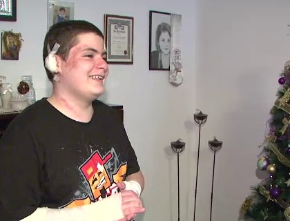 Raniti din Colectiv, acasa de sarbatori