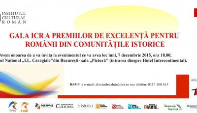 Gala premiilor de excelenta pentru etnicii romani din comunitatile istorice