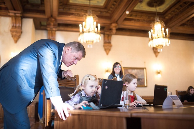 „Hour of Code” la Palatul Cotroceni