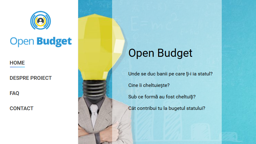 Proiectul de buget pe 2016, pe openbudget.ro
