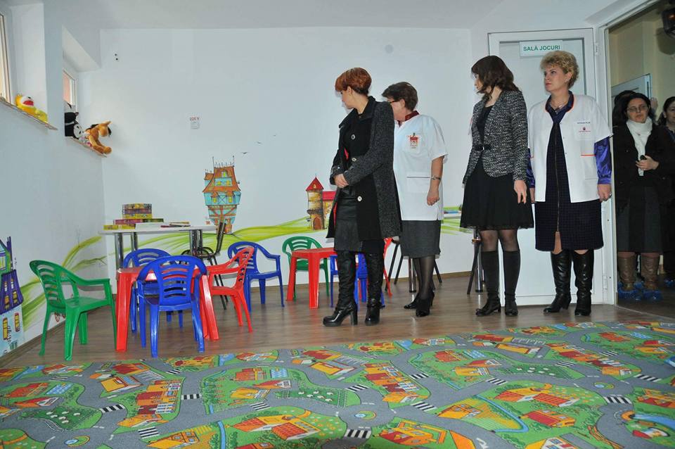 (Foto) Sectia de Neuropsihiatrie pentru copii, inaugurata!