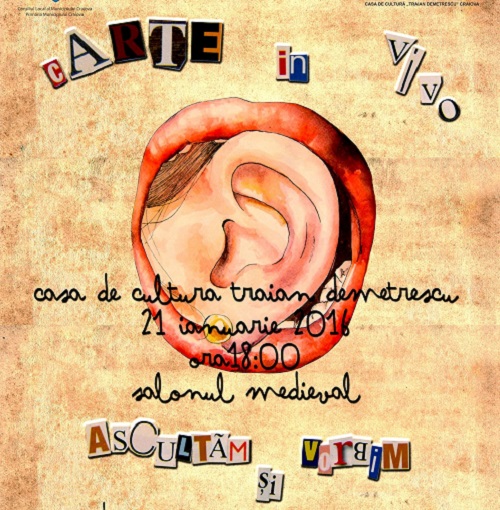 „cARTe in ViVo” la Casa de Cultura