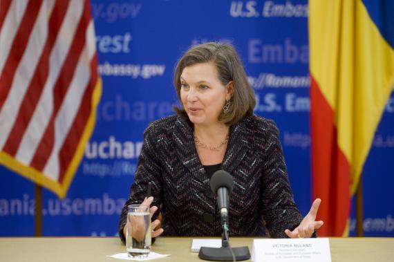 Victoria Nuland se intalneste astazi cu Klaus Iohannis