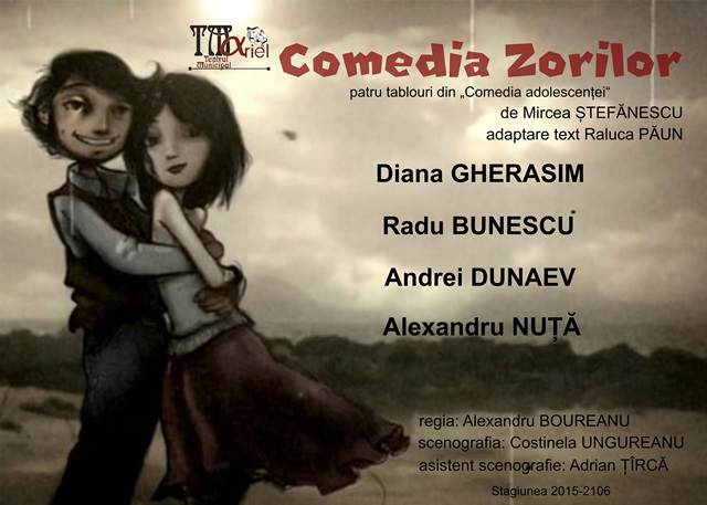 „Comedia Zorilor” in premiera la Ramnicu Valcea