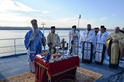 Procesiune de Bobotează la Drobeta Turnu Severin