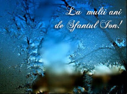 Tradiţii şi obiceiuri de Sfântul Ion