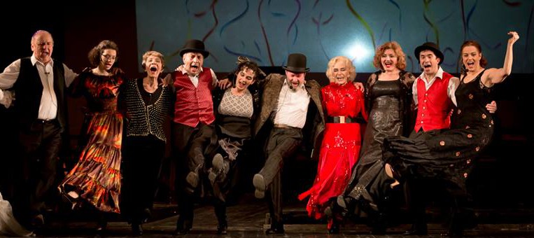 Maia Morgenstern şi fiica ei, într-un spectacol caritabil