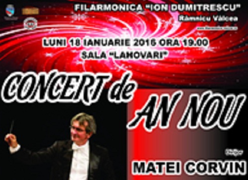 Concert de An Nou la Vâlcea
