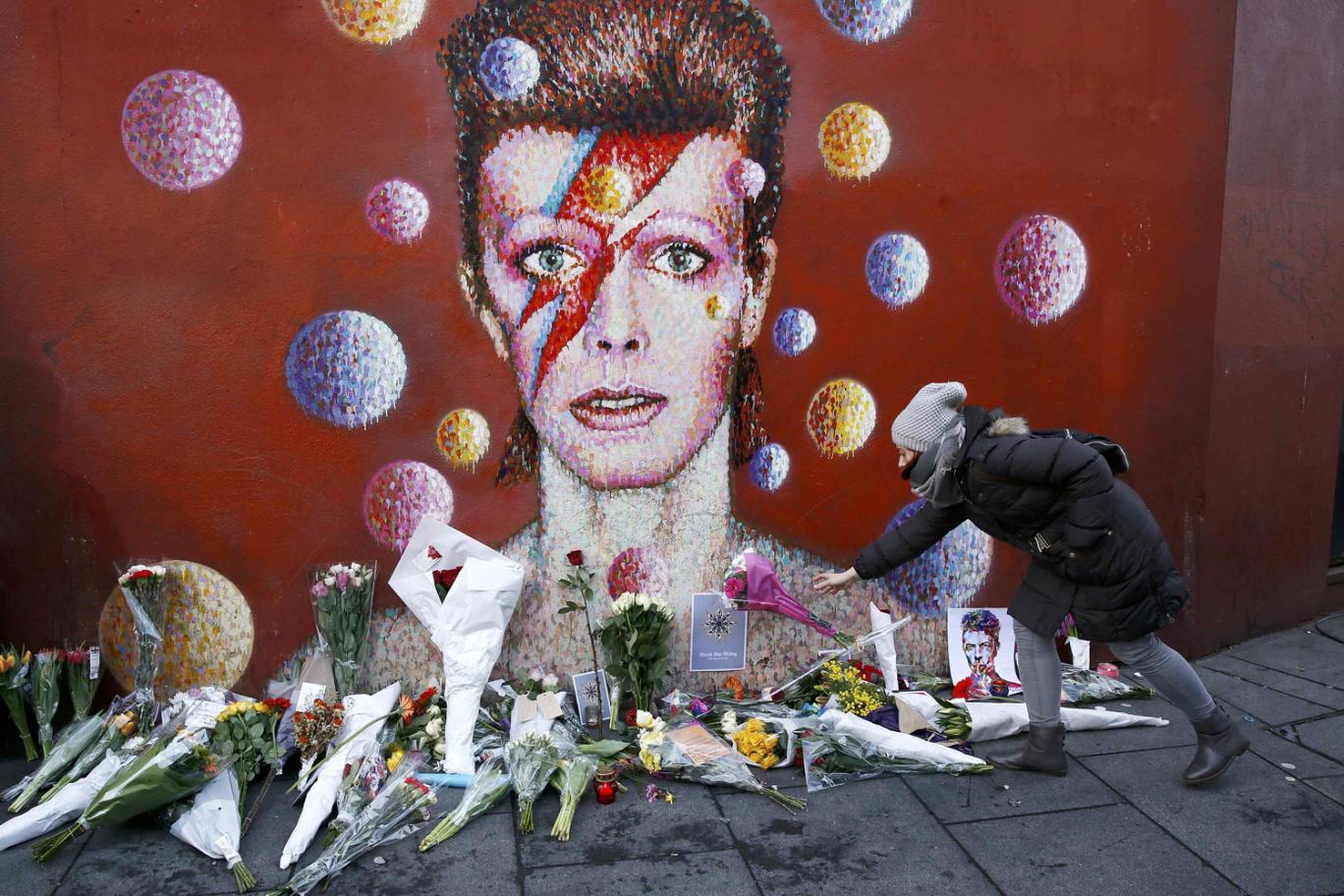 Omagiu pentru David Bowie la Londra