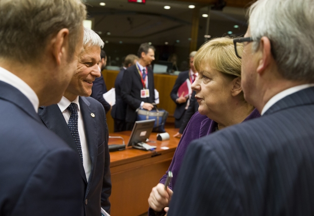 Intalnire Dacian Ciolos – Angela Merkel la Berlin