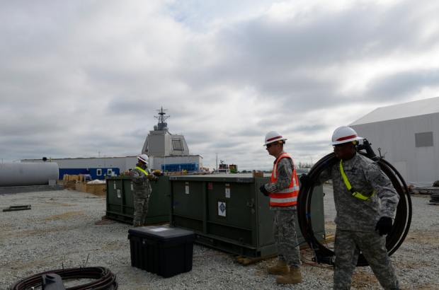 Scutul antiracheta de la Deveselu, gata de actiune