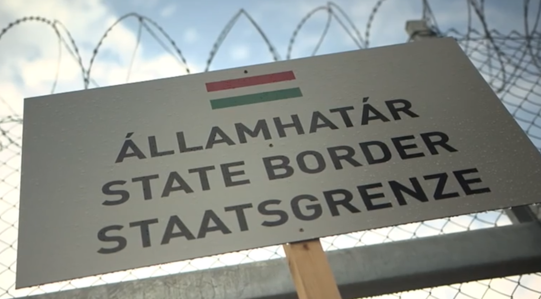 Gard de protectie la granita ungaro-romana