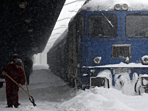 Întârzieri la trenurile de călători