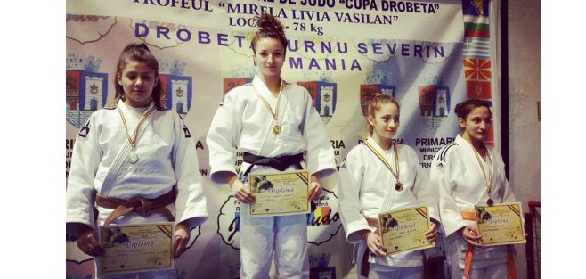 Judoka craioveni pe podium la Severin!