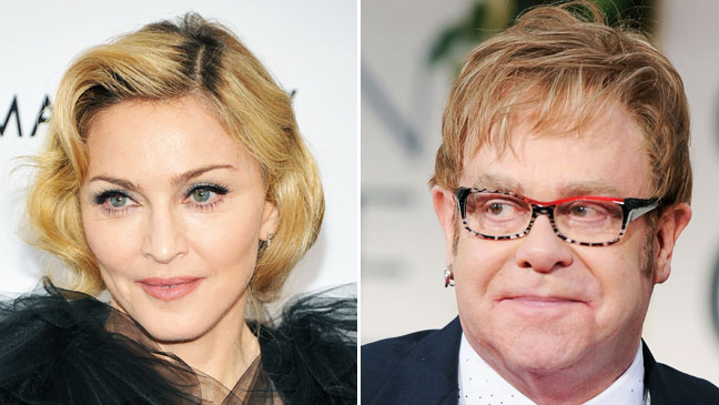 Madonna si Elton John, omagiu muzical pentru David Bowie