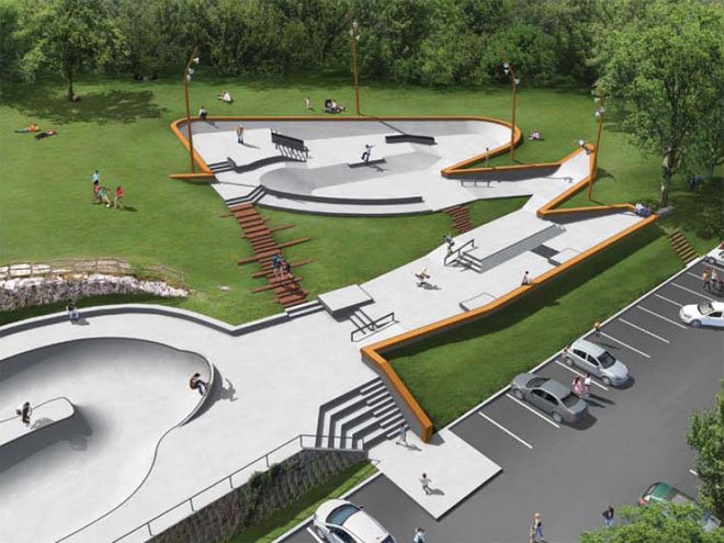 Un nou parc si un skatepark la Slatina!