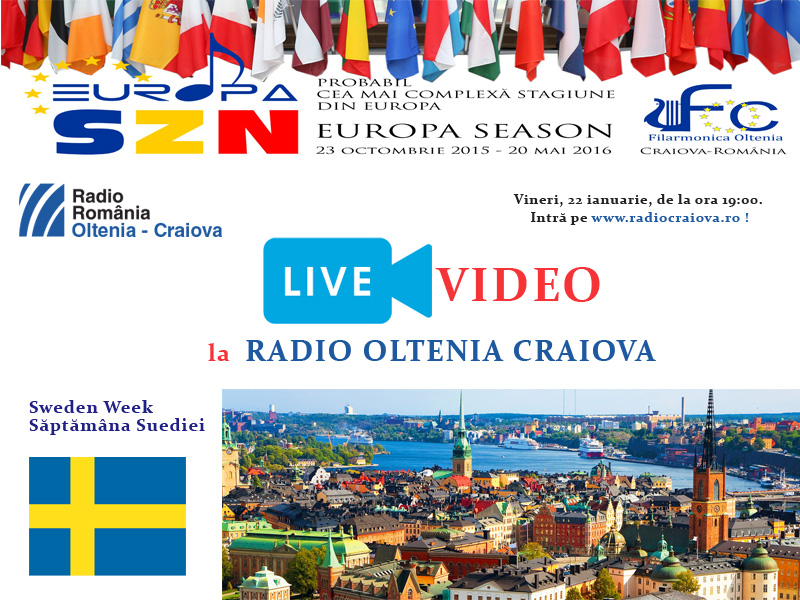 Stagiunea Europa aduce „Seara filmul suedez” la Craiova