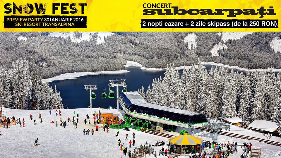 Hai la Snowfest pe Transalpina!