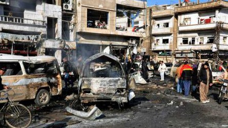 Dublu atentat cu mașină-capcană in Siria