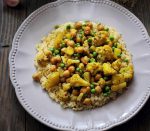 Super deliciu la cina: mancare indiana de conopida si naut!