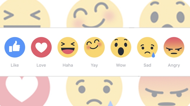 Facebook a schimbat Like-ul cu „Reactions”!