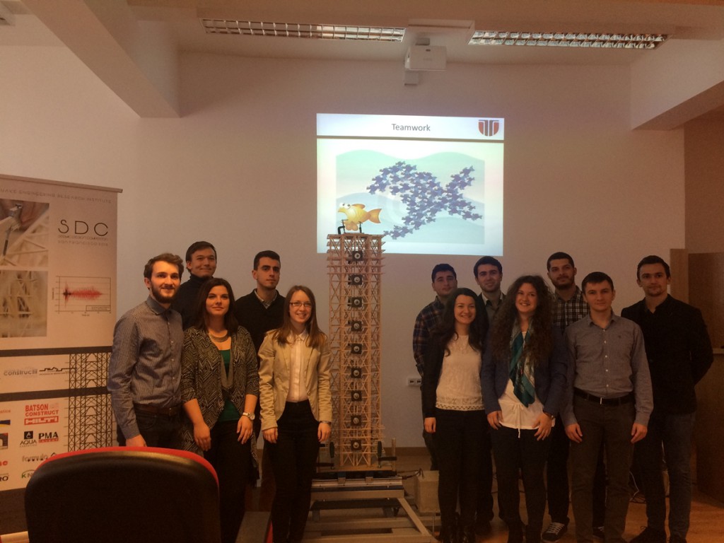 Echipa de clujeni, in cursa pentru cele mai rezistente cladiri din lume!