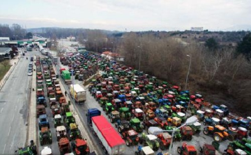 Frontiera Bulgaria-Grecia e blocată