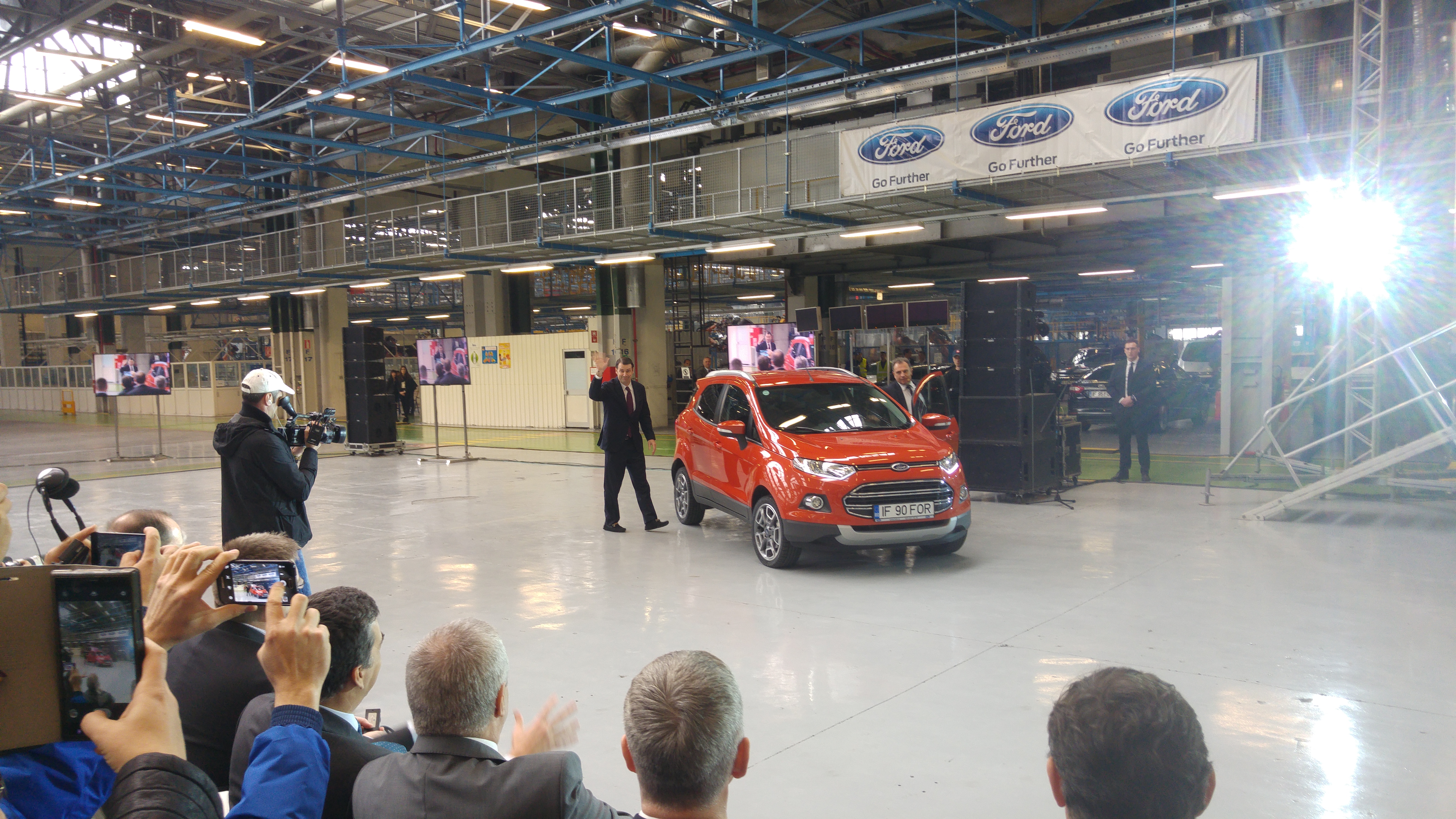 Ford începe producția mini SUV-ului EcoSport la Craiova