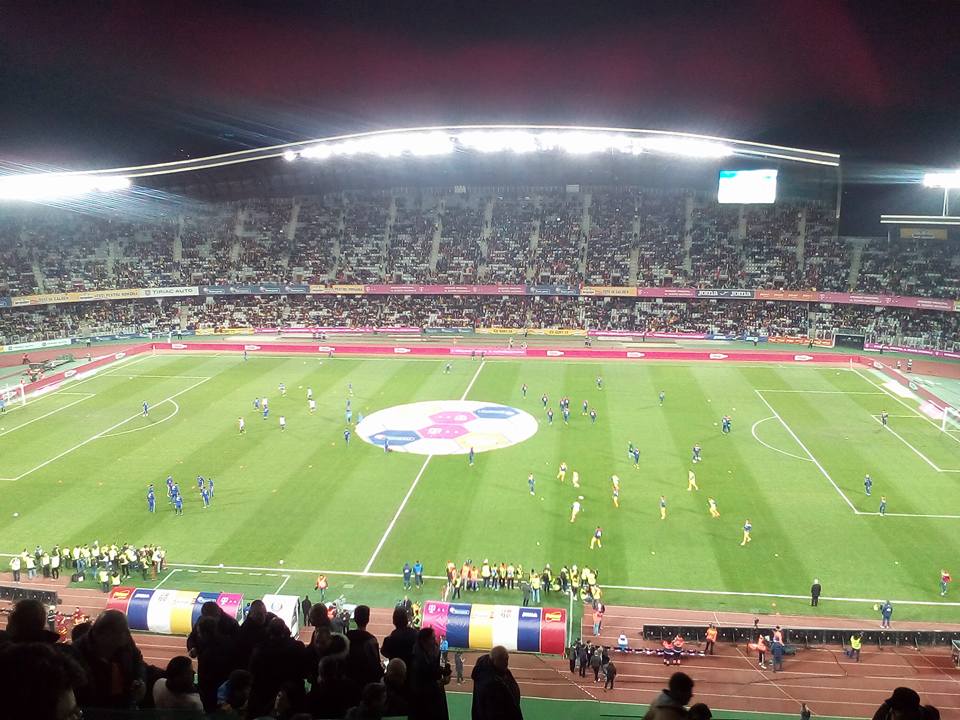 La pauza, Romania-Spania 0-0