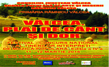 Vâlcea, plai de cânt şi dor