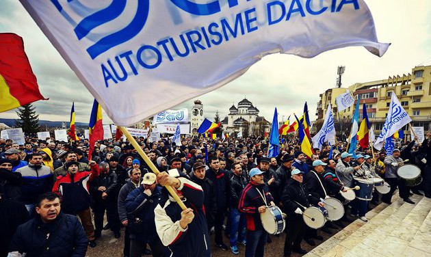 Protest de amploare, astăzi, la Mioveni