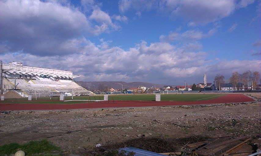 (Audio) Lucrarile la noul stadion Tg. Jiu, in pas grabit