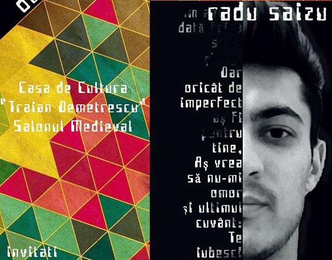„Imperfect”- Radu Saizu, lansare de debut la TRADEM