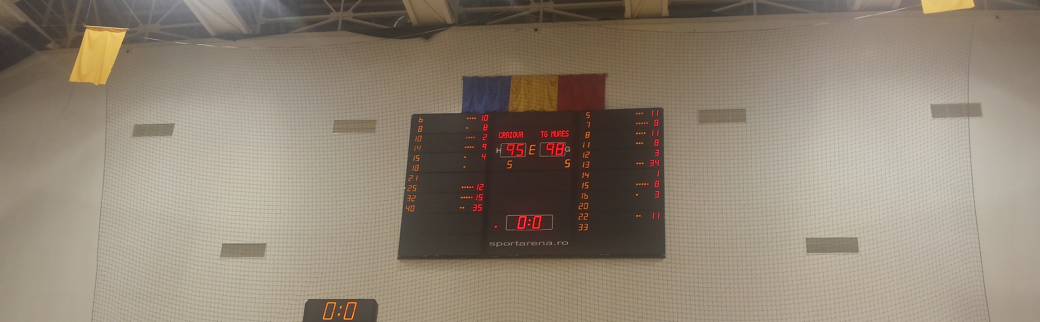 Baschetbaliștii craioveni au pierdut primul meci al sferturilor