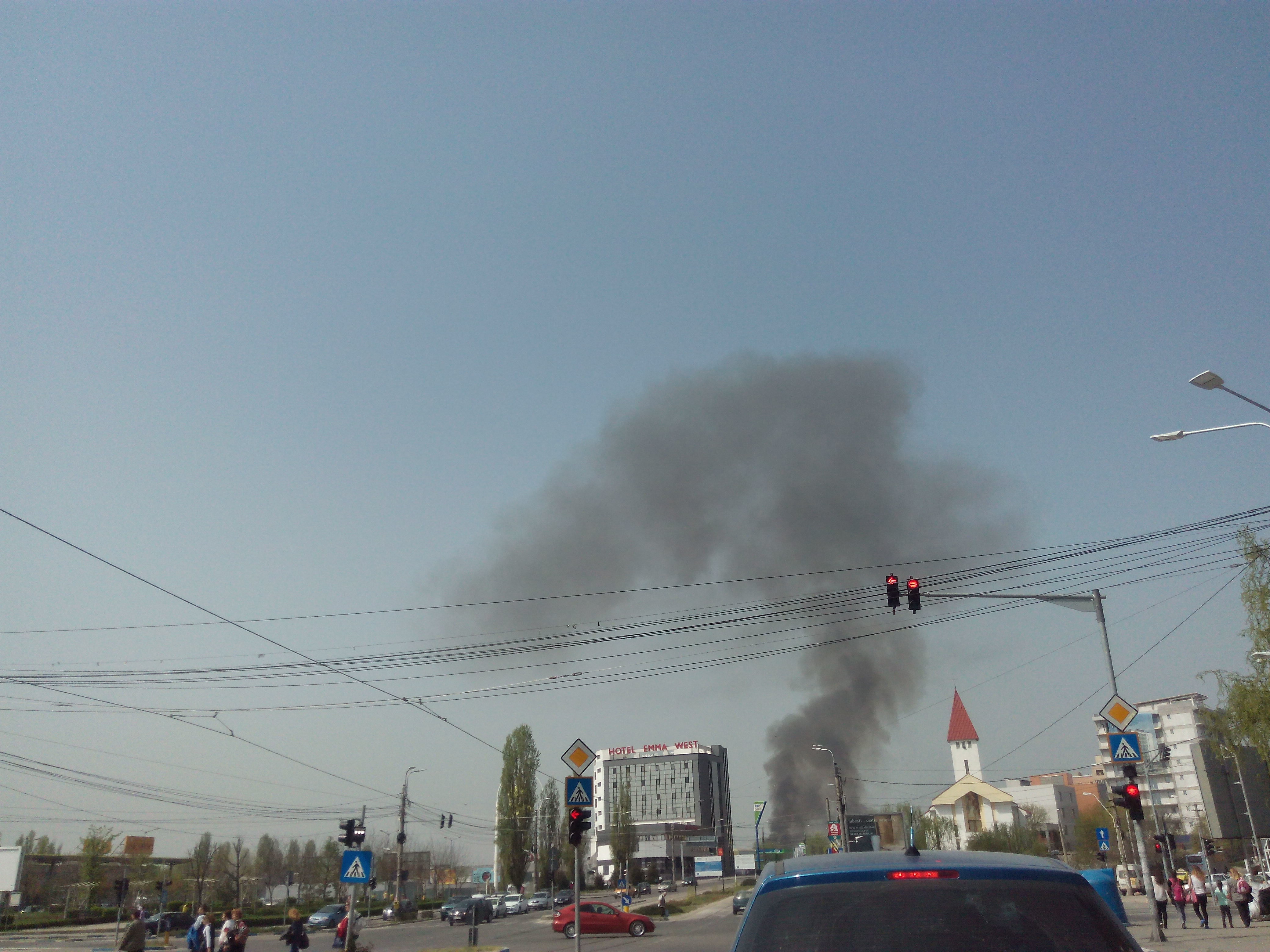 Incendiu in Balta Craiovitei!